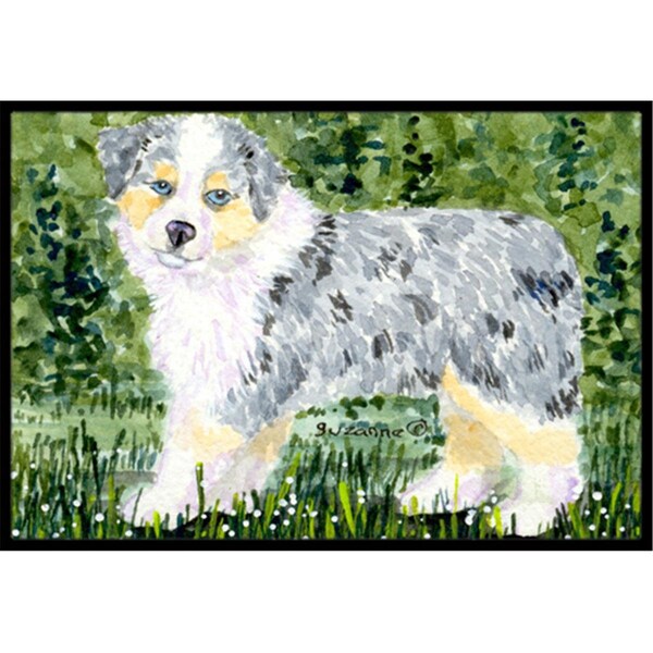 Carolines Treasures 24 x 36 in. Australian Shepherd Doormat - SS8846JMAT