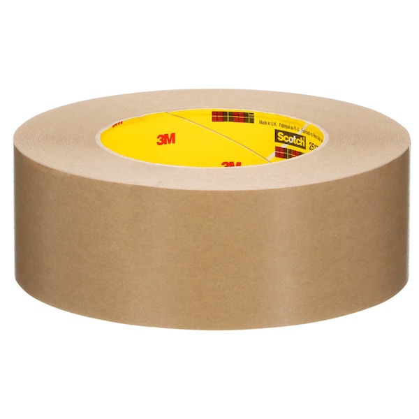 3M Splicing Tape, 48 mm W x 55m L, 6.5 mil Thick, Brown, Rubber Adhesive, 24 PK - 2517