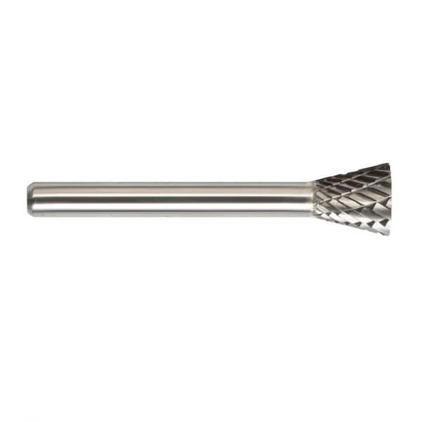 Magnum Carbide Burr, Series 7000N, 58 Head Dia, 34 Length of Cut, Inverted Taper Shape SN Head Shape - 7N140ASC