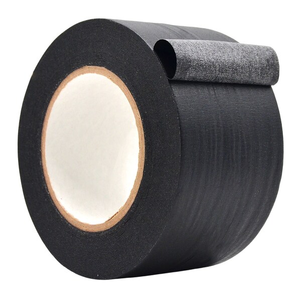 Wod Tape FPTC7 Printable Flatback Tape 3 in. x 60 yds. Black, 16PK - WOD FPTC7-03000-16-60-BLA