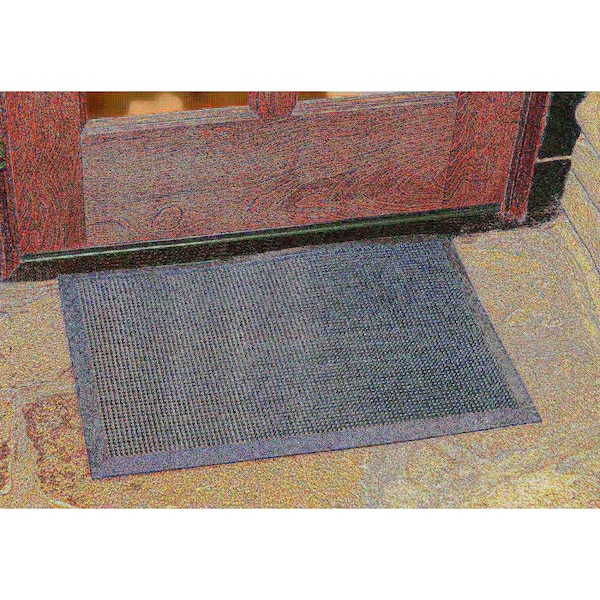 Durable Corp 24" X 32" Black Entrance Mat Entrance Mat - 396S2432BK