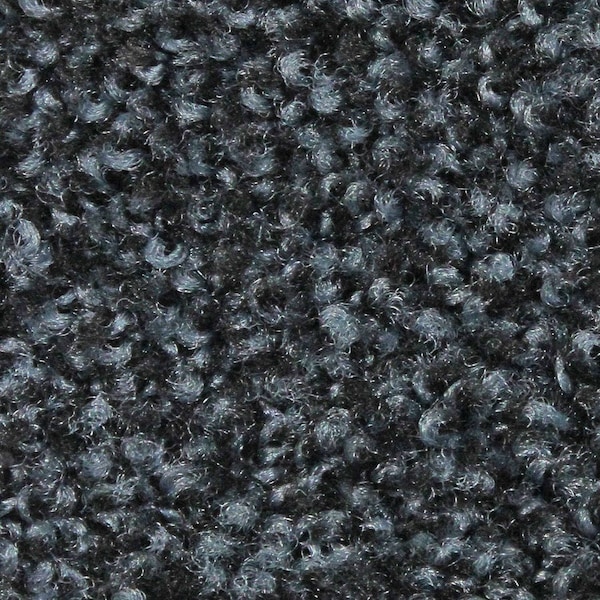 M A Matting Plush Mat, Slate Grey 3' x 10', Smooth Backing - 18065310190