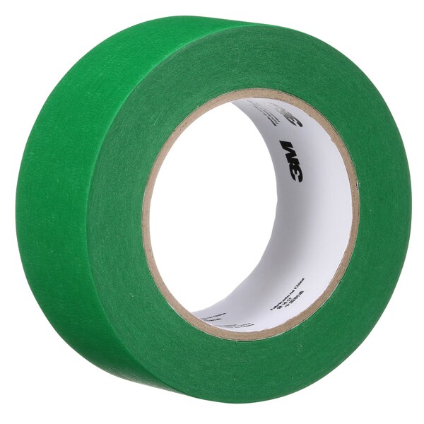3M 2in x 60 yds. UV Resistant Green Masking Tape, 24PK - T92603
