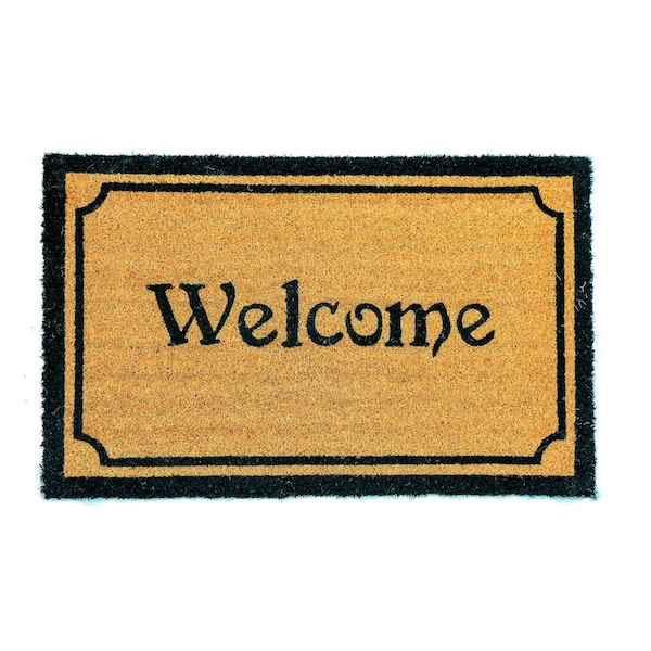 First Concept First Concept FC35 18 x 30 in. PVC & Coir Backed Natural Fiber Floor Mat - FC35