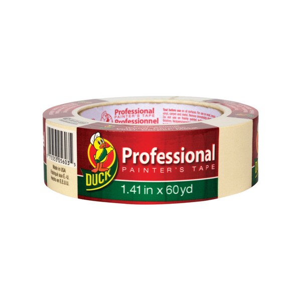 Duck Brand Duck Professional 1.41 in. W X 60 yd L Beige Medium Strength Painter's Tape 1 pk - 1362489