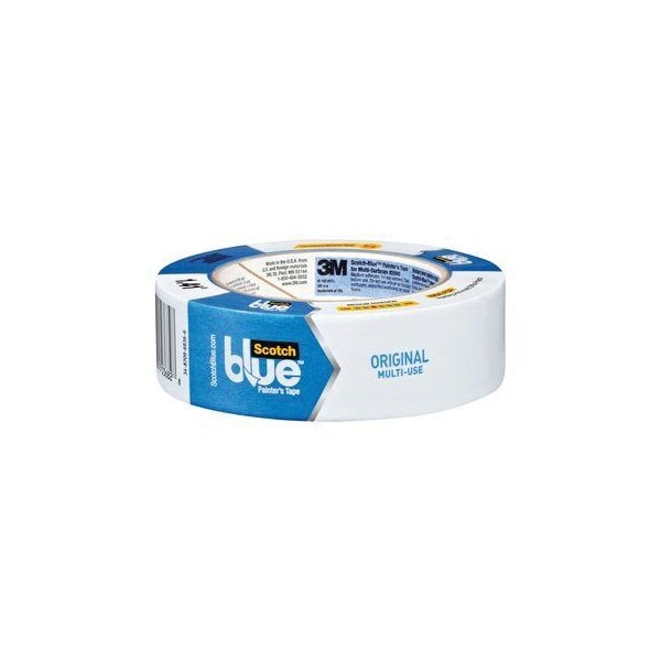 3M ScotchBlue Painter's Tape 2090-36E, 1.41 in x 60 yd 36 mm x 54, 8 m4, 24PK - 7100185184