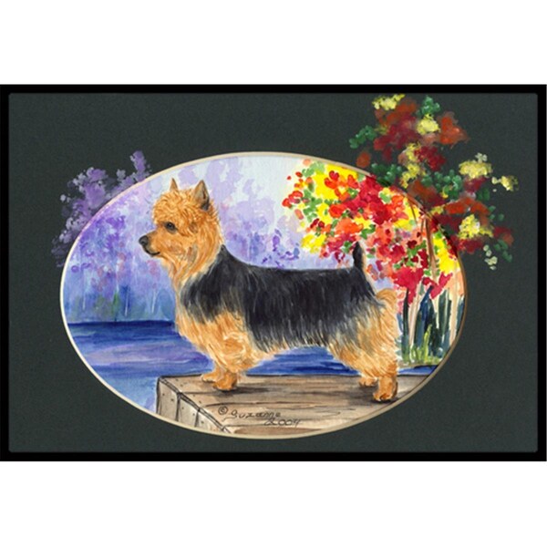 Carolines Treasures Australian Terrier Indoor Or Outdoor Doormat - 24 x 36 in. - SS8046JMAT
