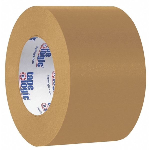 Tape Logic Flatback Tape, 3"x60 yd., Package Quantity 6, 3" W x 60 yds. L, Brown, 6 PK - T94853006PK