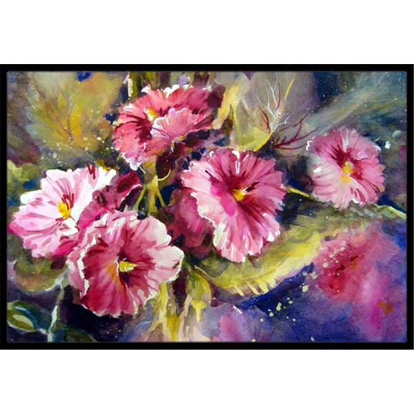 Jensendistributionservices April Showers Bring Spring Flowers Indoor & Outdoor Mat, 18 x 27 in. - MI2556393