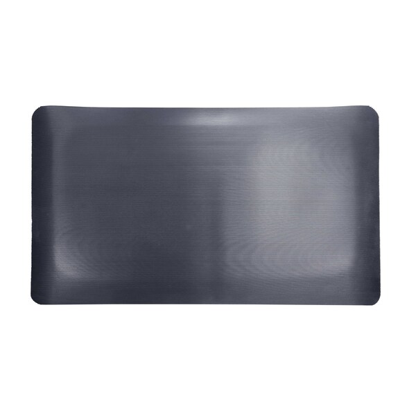 Rhino Mats Black Dual Purpose Anti-Fatique Mats, 5/8" Thick, Corrugated, Rubber - DP-3660C