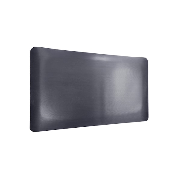 Rhino Mats Black Dual Purpose Anti-Fatique Mats, 5/8" Thick, Corrugated, Rubber - DP-3660C