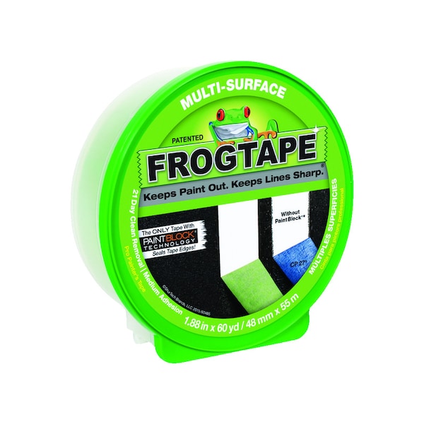 Frogtape FrogTape 1.88 in. W X 60 yd L Green Medium Strength Painter's Tape 1 pk - 1358464