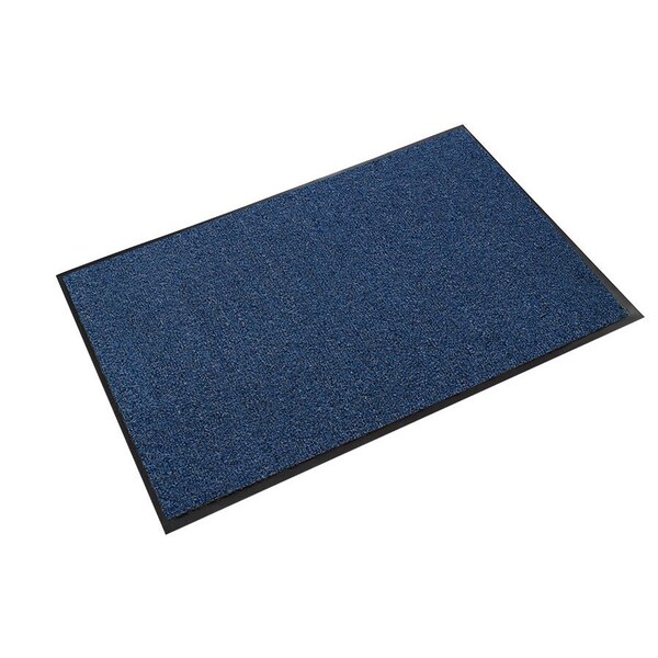 Crown Matting Technologies Wiper Mat, Polyproylene, 7/16" Thick, Marlin Blue, 4' W x 8' L - WP 0048MB