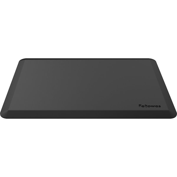 Fellowes Antifatigue Mat, 24 in L x 3 ft W, .75 in Thickness, Black - FEL8707002