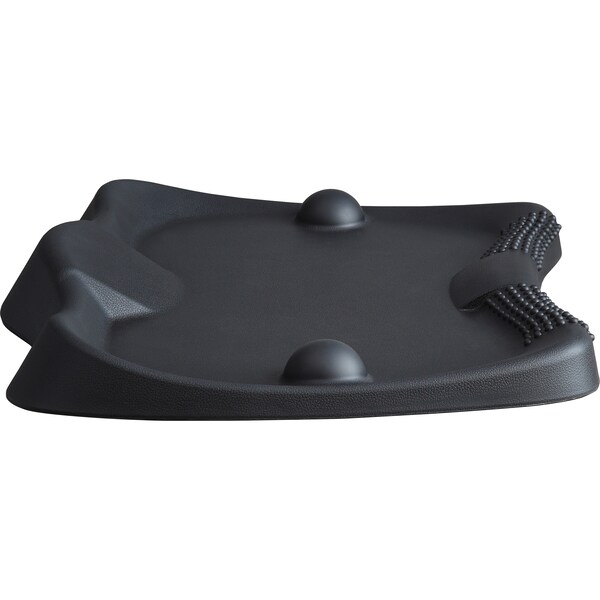 Lorell Antifatigue Mat, 21.60 in L x 26.40 in W, 2.40 in Thickness, Black - 99537