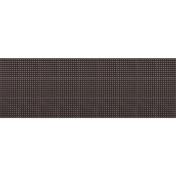 Apache Mills Drainage Mat, Rubber, 15 ft W x 3 ft L, Black - 3917109203X15