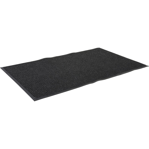 Genuine Joe Waterguard Floor Mat, Charcoal, 36 in W x 10 ft L - GJO59460