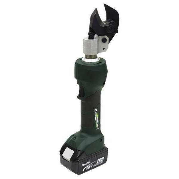 Greenlee Cordless Cable Cutter, 18 V DC, Li-Ion Battery, Gator Series - ES20LX11