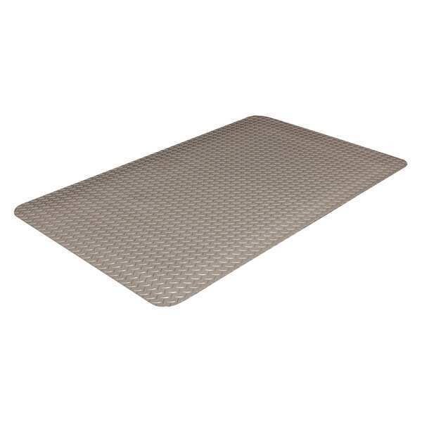Crown Matting Technologies Antifatigue Mat, 5 ft. L x 3 ft. W, Gray - CD 0035DG