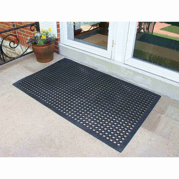 Buffalo Tools 3 x 5 Foot Industrial Rubber Floor Mat - 3 Pack, 3PK - RMAT353PK