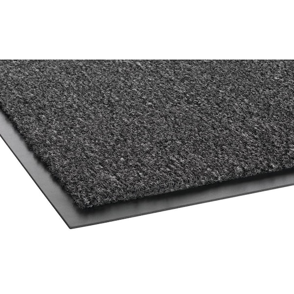 Crown Matting Technologies Wiper Mat, Polypropylene, 3/8" Thick, Charcoal, 3' W x 6' L - GS 0036CH