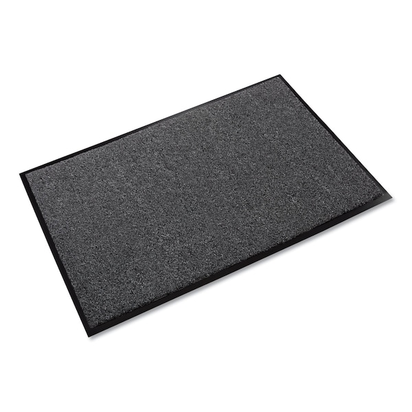 Crown Matting Technologies Floor Mat, 0.38" Thick, Charcoal, 48 in W x 72 in L - GS 0046CH