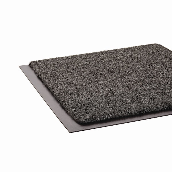 Crown Matting Technologies Floor Mat, 0.38" Thick, Charcoal, 48 in W x 72 in L - GS 0046CH