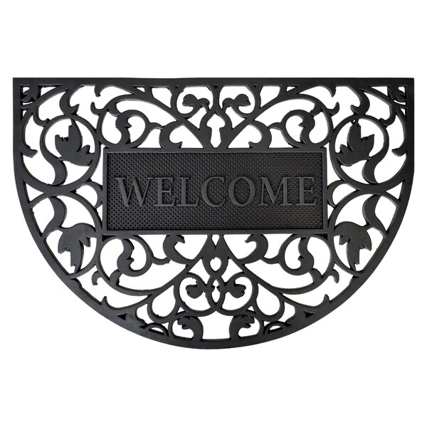 Calloway Mills Entrance Mat, Coir, Black - 104832436