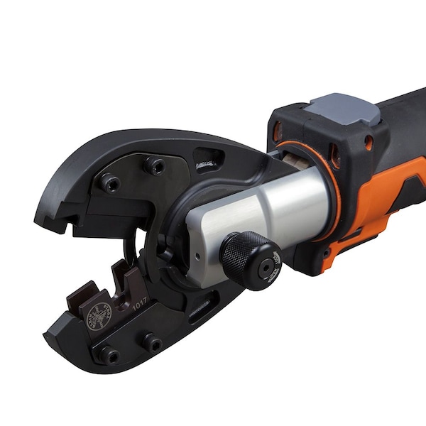 Klein Tools Bolt Cutter, Cordless, Steel, Cutting Jaw, (2) 2 Ah Batteries, Charger and Bag - BAT207T5