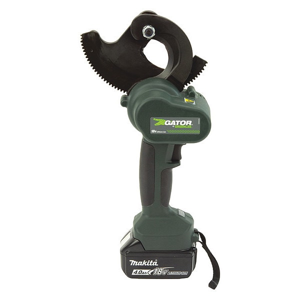 Greenlee Cordless Cable Cutter, 18.0 V, Li-Ion Battery, Gator(R) Tools Series - ESR25LX11