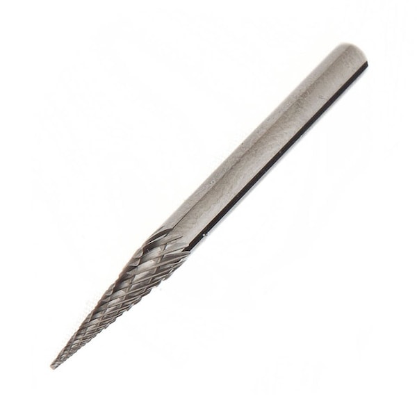 Forney Tungsten Carbide Burr, 1/8 in Taper Pointed SM-42 - 60138
