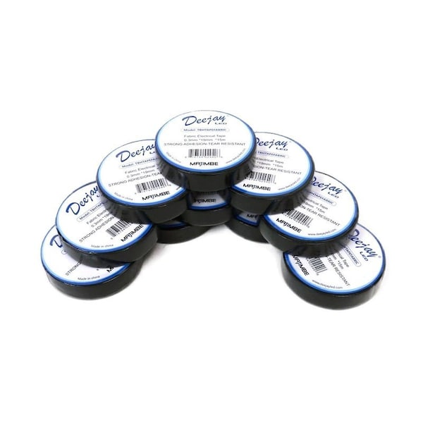 Deejay Led Wire Harness Automotive Fabric/Cloth Tape Low Noise from vibration w/form holding heat resistance - TBHTAPEFABRIC