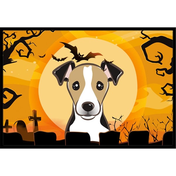 Carolines Treasures Halloween Jack Russell Terrier Indoor and Outdoor Mat- 24 x 36 in. - BB1819JMAT