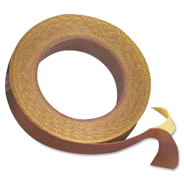 Partners Brand PTFE Glass Cloth Tape, 3 Mil, 1" x 18 yds., Brown, 1/Case - T965213