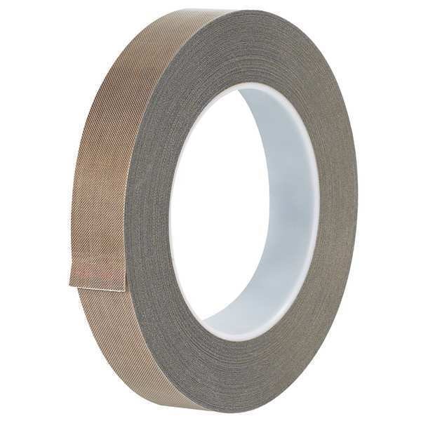 Partners Brand PTFE Glass Cloth Tape, 10 Mil, 3/4" x 36 yds., Brown, 1/Case - T964223