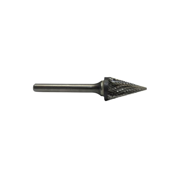 Eagle Taptek Cutting Tools SM-3 1/4 CONE SOLID CARBIDE DOUBLE CUT BURR - CB-SM-3-D