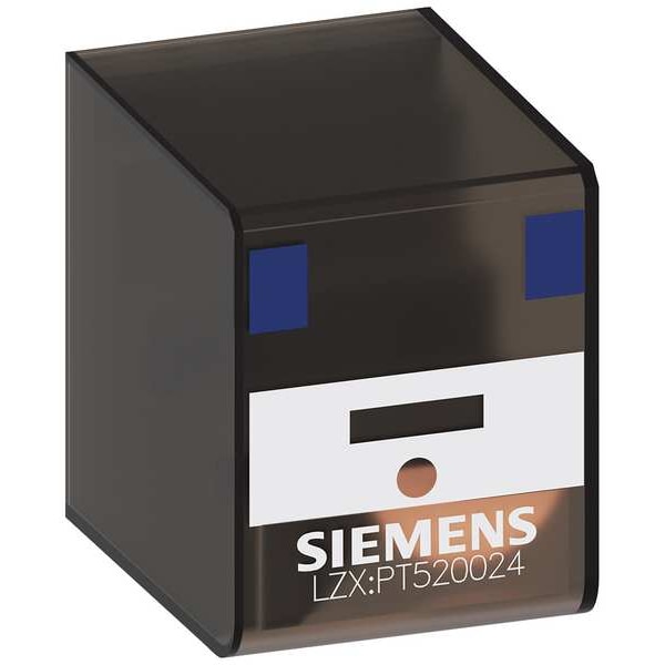 Relevador enchufable Siemens, 24V DC, 6 A, Pines - LZX:PT520024