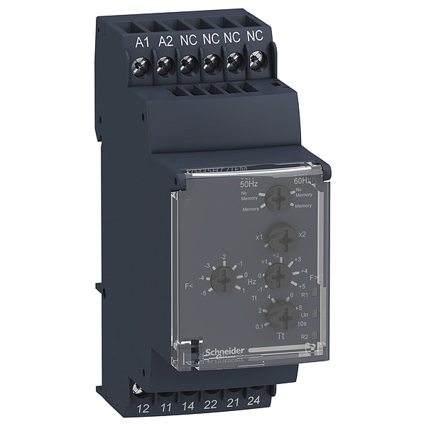 Relevador Schneider Electric, 120 a 277V AC Voltios de Bobina, 1 C/A + 1 C/A - RM35HZ21FM