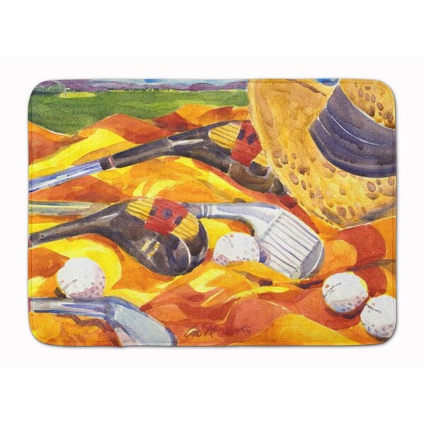 Micasa Golf Clubs Golfer Machine Washable Memory Foam Mat - MI718642