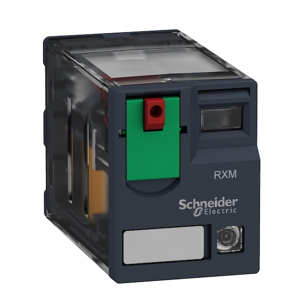 Relé enchufable en miniatura de Schneider Electric - Zelio RXM 4 C/, 24V AC Voltios de Bobina, 4 C/O - RXM4GB2B7