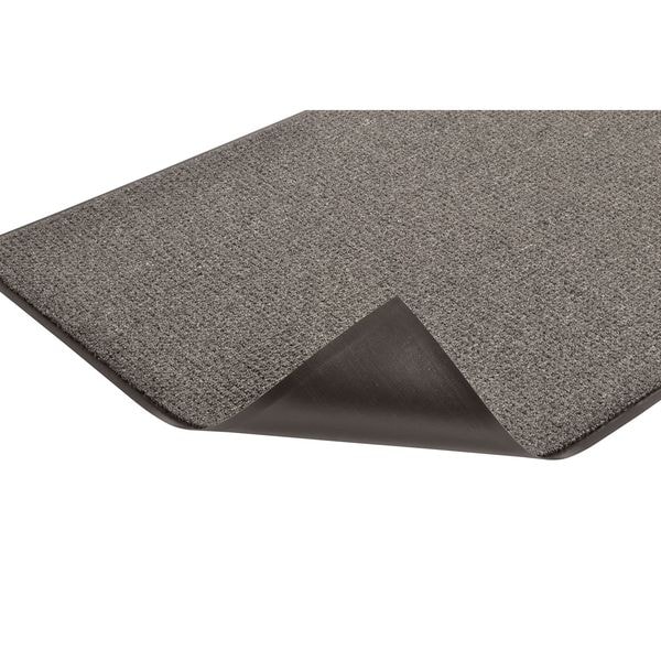 Notrax Entrance Mat, Polypropylene, 3/8 in Thick, Charcoal, 4 ft W x 8 ft L - 138S0048CH