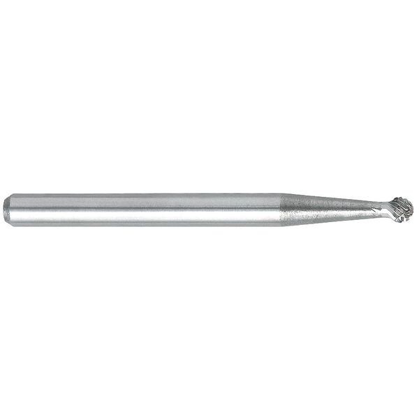 Osg Carbide Bur, 2-1/2mm Cut Dia., RH Cut - 800-8018-30
