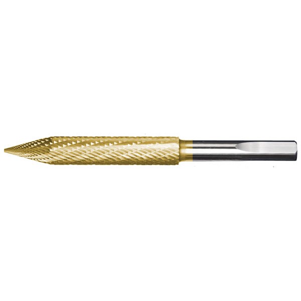 Mastercut Tool 1/4x2x1/4x3 Tri-Shank Tire Bur, PowerT - STB-014T-2