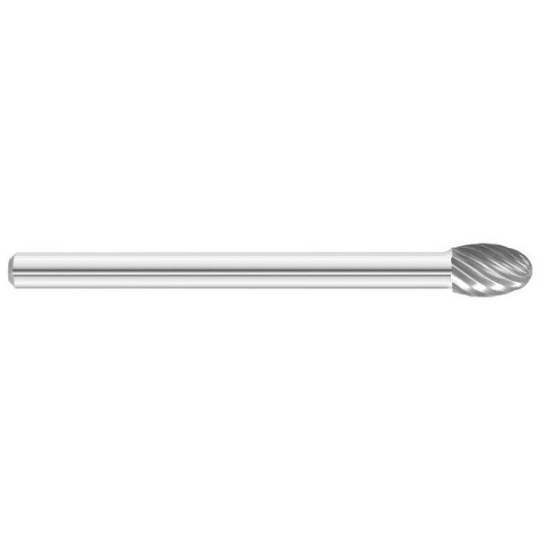 Fullerton Tool Carbide Burr Rotary Files Burrs, RH Spiral, 3/16 - 71112