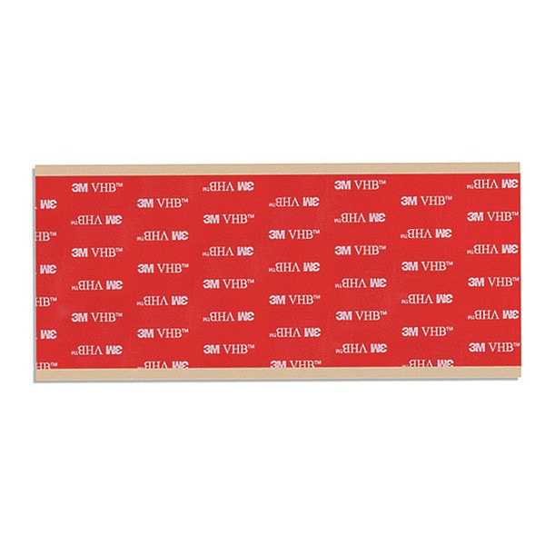 3M 3M 5962 VHB Tape 4" x 7", Black, 62 mil, 6PK - 5962