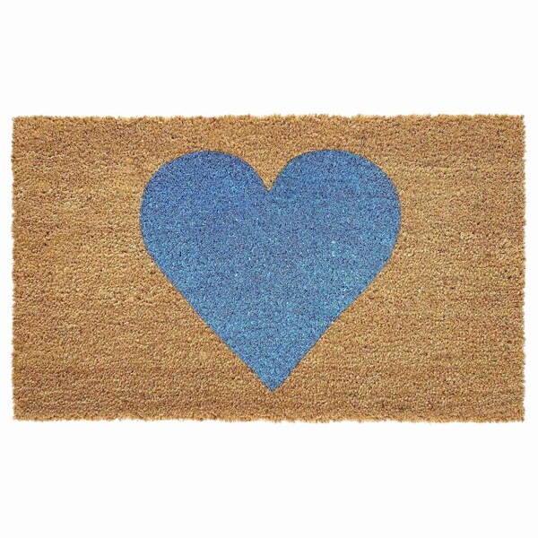 Calloway Mills Entrance Mat, Coir, Natural, Red - 106701729