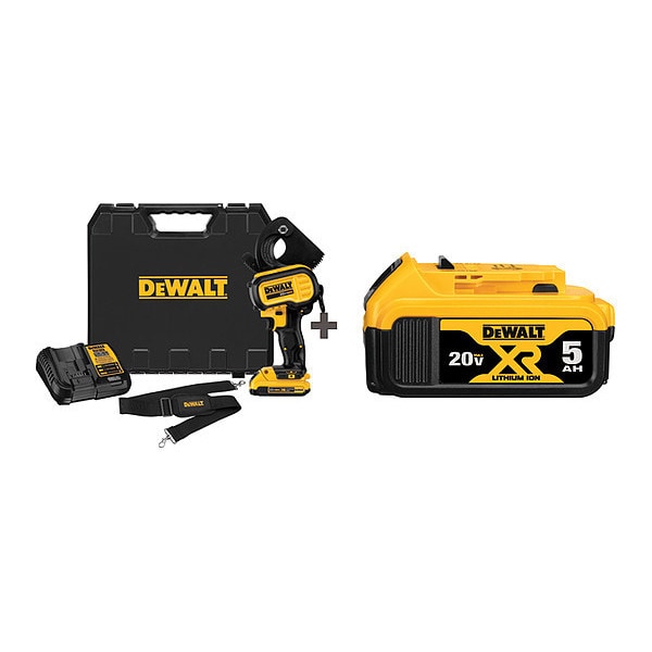 Dewalt Cordless Cable Cutter Kit, 20.0, Li-Ion Battery, 20V MAX(TM) Series - DCE150D1/DCB205