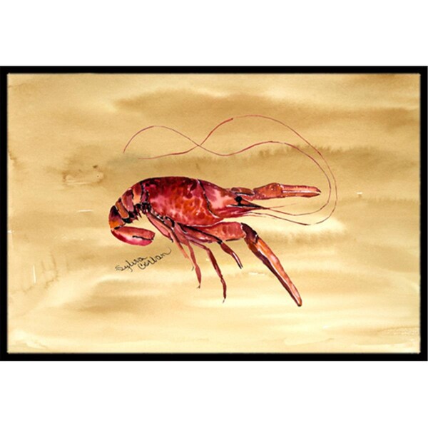 Carolines Treasures 36 x 24 in. Crawfish Indoor Or Outdoor Doormat - 8230-JMAT
