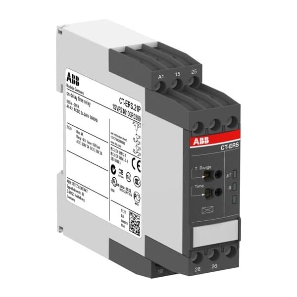 Abb 1SVR740100R0300, CT-ERS.21P RELEVADOR DE TIEMPO DE RETRASO - 1SVR740100R0300