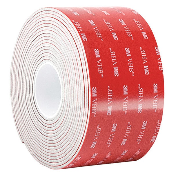 3M 3M 5962 VHB Tape 5" x 5yd, Black, 62 mil - 5962